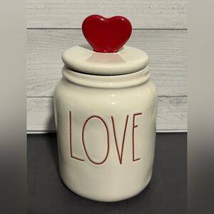 Rae Dunn LOVE Canister